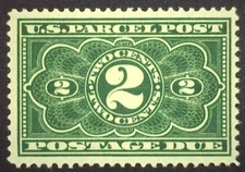 US Sc #JQ2 - 1913 - 2c Parcel Post Postage Due - MNH - VF - Nice Stamp!!
