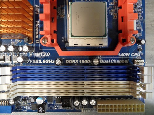ASRock M3A770DE Motherboard Socket AM3 With Athlon II X3 455 CPU 3 Core - Picture 16 of 16