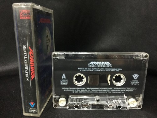 Scanner Mental Reservation (Victor 1995) German Power Metal Cassette Tape - Picture 3 of 3