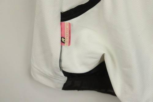 Assos White/Black Polyester Short Sleeve Medium Wash Full Zip Cycling Jersey L - Picture 16 of 21