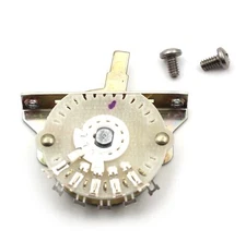 1x Oak Grigsby 4-Way Blade Switch for Telecaster With Mounting Screws