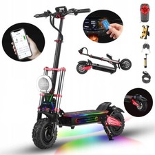 BOYUEDA S5 Electric Scooter 6000W 60V 38AH Folding Offroad E-Scooter 85KM/H NFC