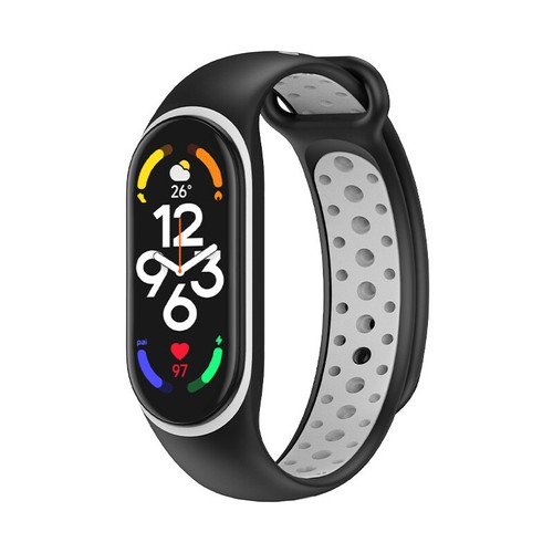 For Xiaomi Band 7/6/5 Wrist Strap Fashion Silicone Strap Wristband Sports ρ - Picture 4 of 18