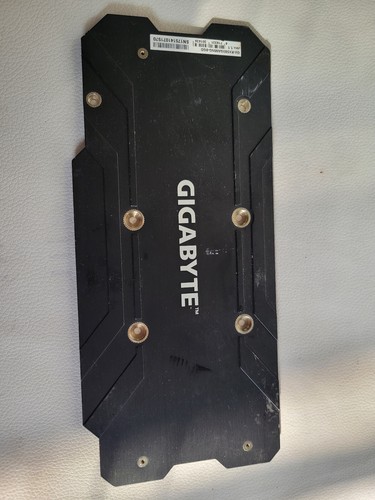 Backplate FOR Gigabyte Radeon RX 580 8GB Windforce GV-RX580GAMING Video Card GPU - Picture 4 of 6