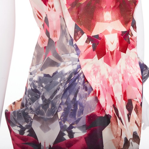 ALEXANDER MCQUEEN 2009 Natural Distinction Kaleidoscope crystal dress IT40 S - Picture 8 of 13