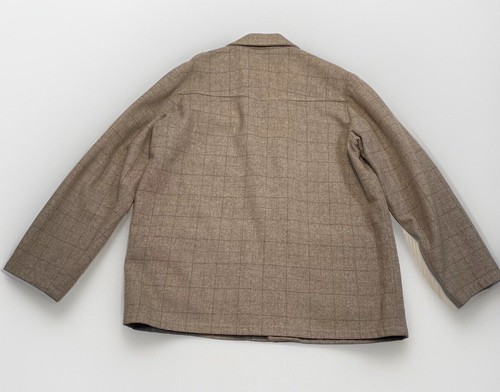 Vintage Woolrich kariertes Sakko Hemd 50er 60er Herren 44/A37 braun kariert Jagd - Bild 7 von 21