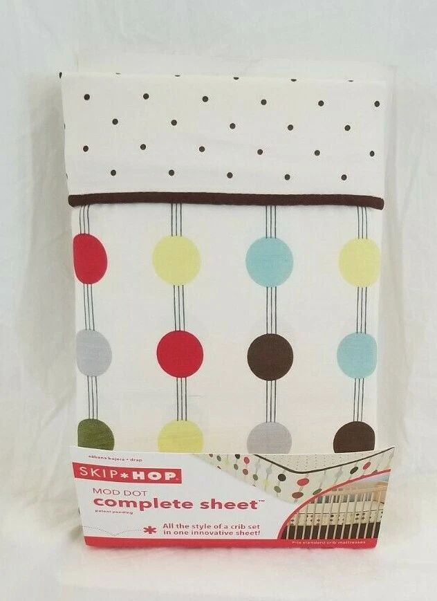 Skip Hop Mod Dot Complete Crib Sheet NIP - Image 3 of 4