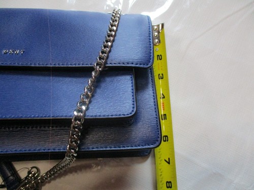 DKNY Women's Porter Flap Crossbody Bag Midnight/Blue - Picture 21 of 22