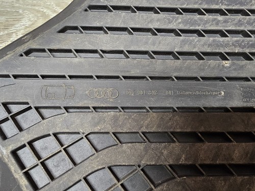 2015 - 2020 Audi A3 Genuine All Weather Used Rubber Monster Floor Mat Complete - Picture 13 of 13