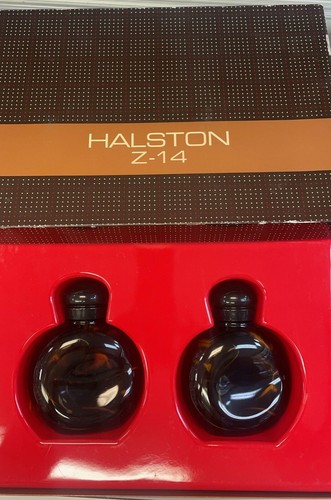 Halston Z-14 Men 2 Pcs  Set-125ml Cologne +125ml After Shave  box ripped off - Picture 9 of 10