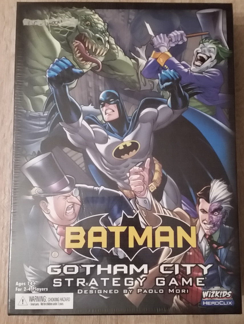 BATMAN - Gotham City Strategy Game (engl.), neu & OVP von Wizkids, RARE BATMAN - Gotham City Strategy Game (engl.), neu & OVP von Wizkids, RARE
