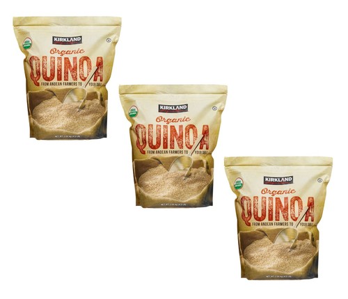 Kirkland Signature Organic Quinoa, 3-Pack - 4.5 lbs Resealable Bags, Kosher - Bild 16 von 24