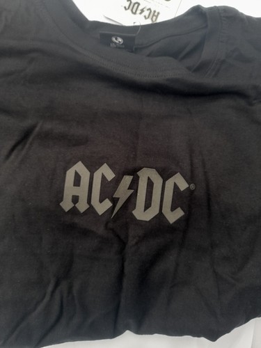 LICENSED AC DC BLACK COTTON T SHIRT LARGE  MEN'S BRAND NEW WITH TAGS - Bild 9 von 9