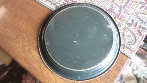 Antique Advertising Tray WOODWARD'S CHOCOLATES, Souncil Bluffs, Iowa, 13-1/2", C - Picture 7 of 7