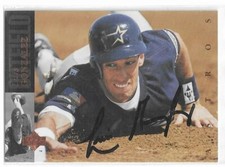 LUIS GONZALEZ Autographed Signed 1994 Upper Deck card #396 Houston Astros COA