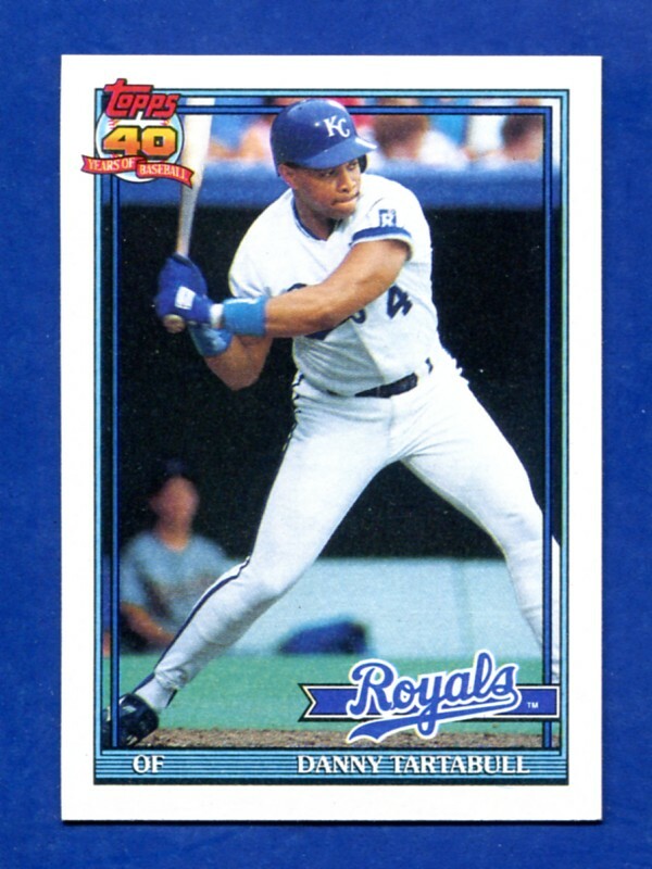 1991 TOPPS #90 DANNY TARTABULL