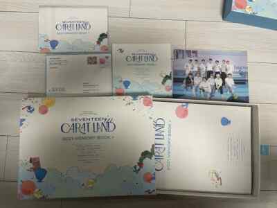 K-POP・アジア SEVENTEEN CARAT LAND 2021 DVD Seventeen in Carat Land 2021 Memory Book DVD Edition 180pg
