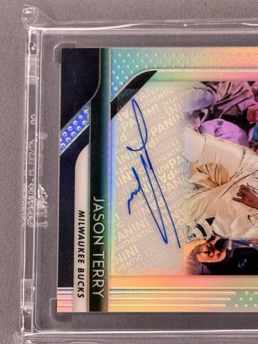 2018-19 NBA Panini Prizm Signatures Silver Prizm Jason Terry #S-JET - Picture 5 of 17