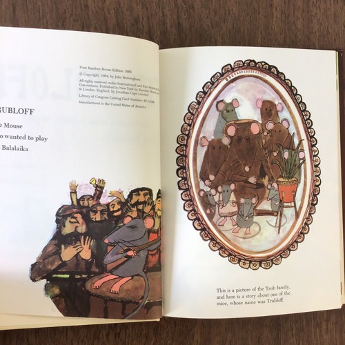 Dandelion Library Flip Dual 2 in 1 Book Petunia I Love You & Trubloff Vtg 1965HC - Imagen 7 de 8