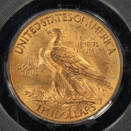1932 G$10 Indian Head Gold Eagle - PCGS MS 62 - SKU-G4902 - Picture 4 of 4