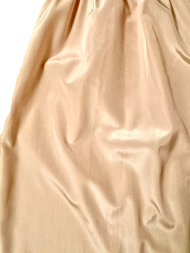 Vtg Olga The UltraLiner Nightgown Full Slip Style 1350 Champagne Sz 32 Taffeta - Picture 2 of 8