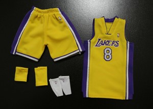 Custom 1/6 Kobe Bryant Lakers Jersey 8 