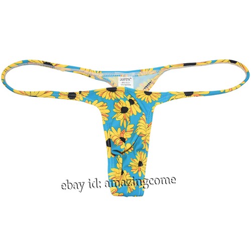 Men's Posing Micro Bikini Thong Underwear Slim Cut Swim G-string Hipster Tangas - Picture 10 of 127
