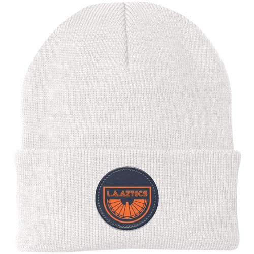 Los Angeles Aztecs Knit Beanie Cap | NASL Soccer Team - Picture 7 of 7