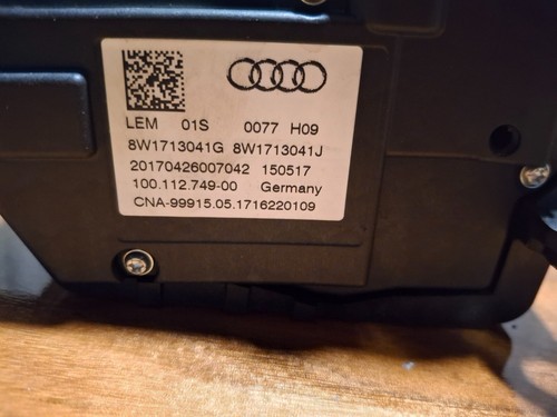 2018 Audi A4 Floor Shifter Gear Selector Unit Auto Trans OEM 8W1713041G - Picture 4 of 8