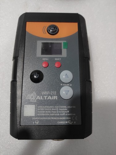 Altair WBP-212WIRELESS DUAL CHANNEL MANAGER BELTPACK - Picture 8 of 11