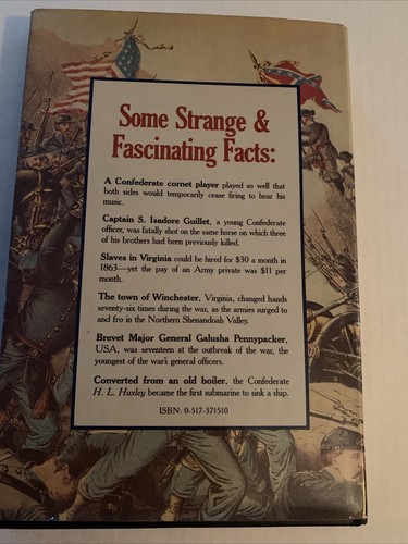 The Civil War: Strange and Fascinating Facts By Burke Davis with dust jacket - Picture 4 of 4