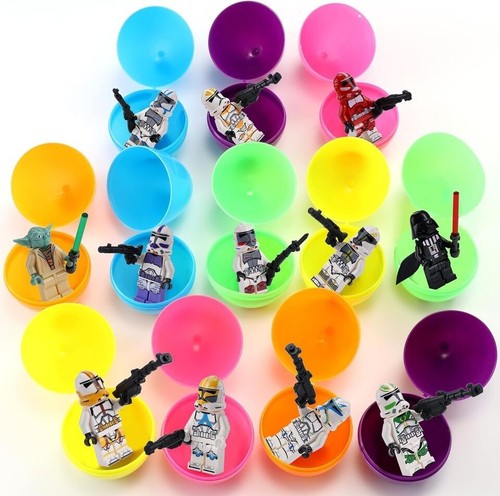 12 Pack Prefilled Easter Egg with Building Blocks Toys,cartoon,gaming for kids - Picture 8 of 17