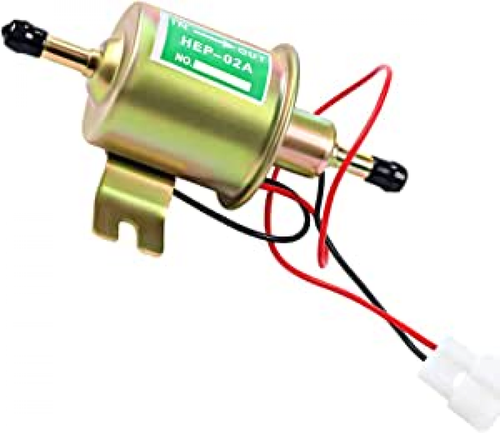 Electric Fuel Pump 12V Universal Low Pressure Gas Diesel 12 Volt Transfer Inline - Picture 1 of 6