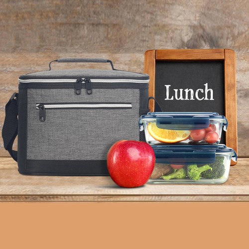 EAGLEMATE 9L Leakproof thermal Insulated Lunch Bags Great For School,Office&Work - Picture 3 of 57