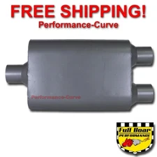 2 Chamber Performance Exhaust Muffler FULL BOAR 2.25 Center / Dual FB4422