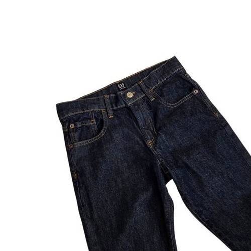 Gap Boy's Dark Wash Denim Slim Taper Jeans Size 14 - Picture 3 of 9