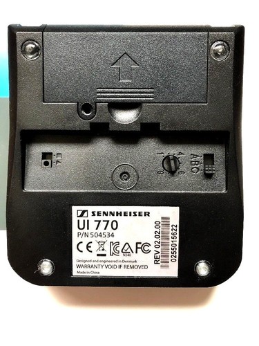 Sennheiser UI770 Universal Wideband Interface Box Amplifier New Open Box SCRATCH - Picture 4 of 10