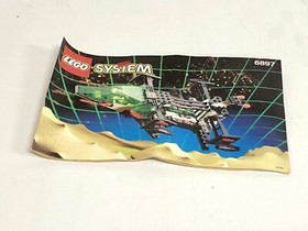 Lego 6897: Space Police Rebel Hunter COMPLETE set With Box And Instructions