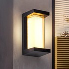 Modern Indoor/Outdoor 18W LED Wall Sconce Light Outside Light, IP64 Waterproof