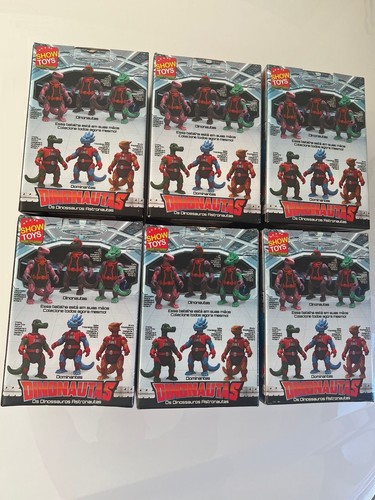 DINONAUTAS - "BASED ON DINOSAUCERS 80´S" COMPLETE SET - BRAZIL - SHOW TOYS - Picture 2 of 8