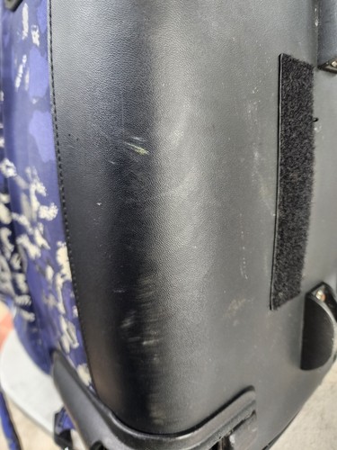 Kipling Alcatraz Nylon Rolling Laptop Wheeled Backpack Blue Camouflage Preowned - Picture 12 of 12