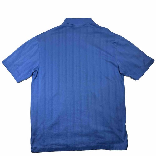 Vtg TIGER WOODS COLLECTION Nike Golf Men M Medium Blue Short Sleeve Polo Shirt - Picture 3 of 8