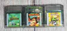 GameBoy Color AUTHENTIC Bust-A-Move/Donkey Kong Country/Tarzan