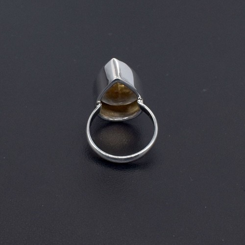 Anello pietre preziose assortite argento sterling 925 massiccio regalo anniversario per lei - Foto 13 di 31