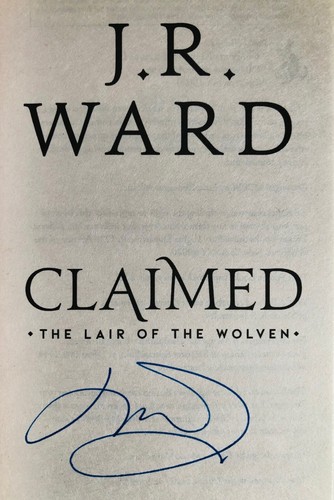 SIGNED IN PERSON Claimed by J.R. Ward 1st/1st (2021, Paperback) APOLLYCON - Picture 6 of 14