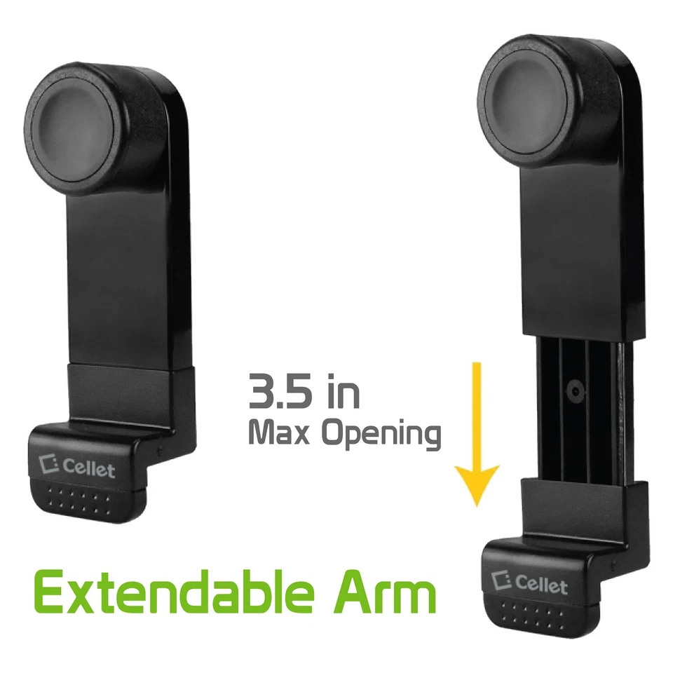 Air Vent Cell Phone Holder Mount - Apple iPhone 13 Pro Max mmini 12 11 XR X - Image 4 of 4