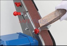 1PCS 220V Belt Sander Abrasive Finishing Grinding Machine 400W New