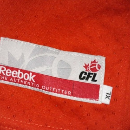 Reebok BC Lions Home CFL Boys Jersey Authentic Official Licensed Size XL - Picture 4 of 4