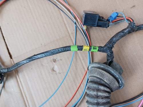 1989 Camaro Z28 IROC Interior Door to Door Wire Harness P/W Window Lock READ - Picture 13 of 24