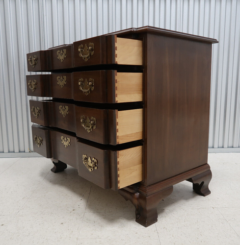 Ethan Allen Georgian Court Block Front Chest - Picture 7 of 11